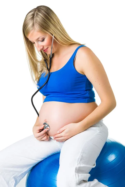 Beauty pregnant woman Pregnant woman — Stock Photo, Image