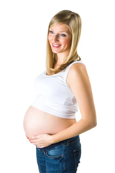 아름다움 임신 임신 — 스톡 사진