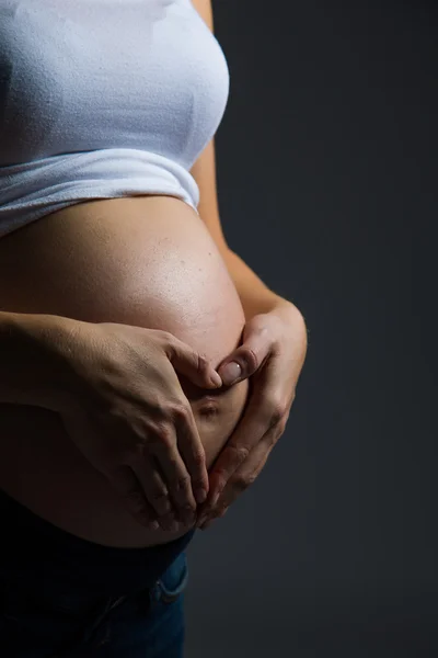 Bellezza donna incinta Donna incinta — Foto Stock