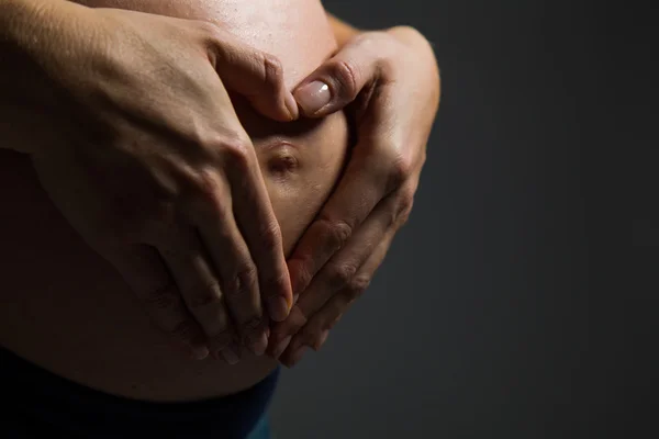 Kecantikan wanita hamil Hamil wanita — Stok Foto