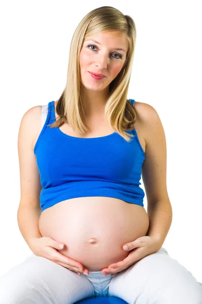 Pregnant woman Stock Picture