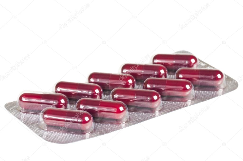 Pills in blister
