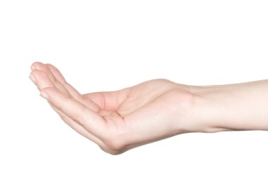 Beyaz bir arka plan boş ver