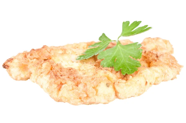 Chicken schnitzel — Stock Photo, Image