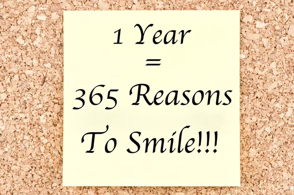 Smile için 1 yıl 365 nedenleri