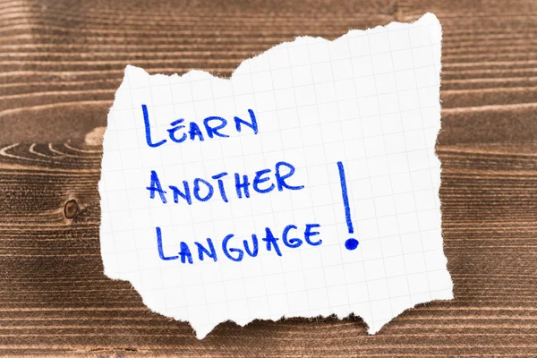 Apprendre une autre langue Image En Vente