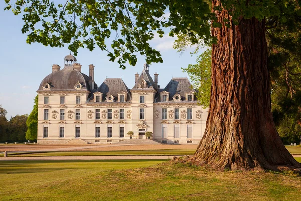 Cheverny Fransa Nisan 2014 Loire Vadisi Şatosu Güzel Parklı Zarif — Stok fotoğraf