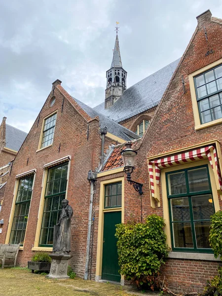 Vista Edifício Noord Hollands Archief Haarlem Países Baixos — Fotografia de Stock