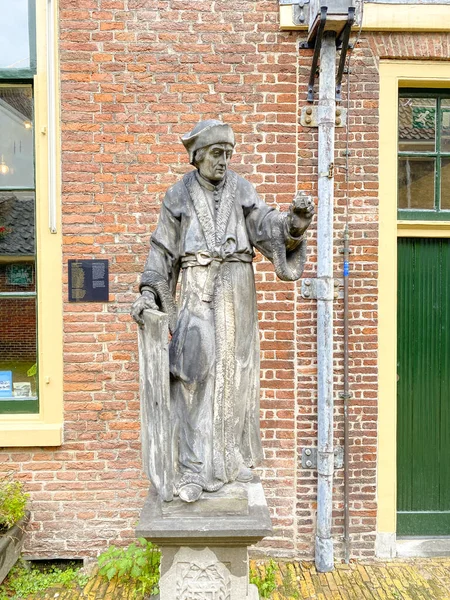 Statue Entrance Noord Hollands Archief — Stock Photo, Image