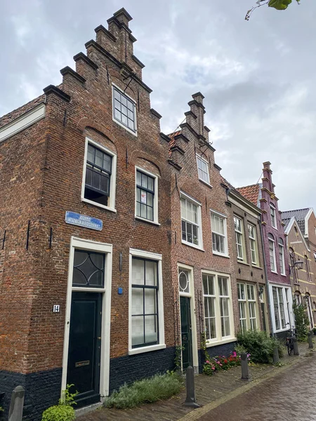 Edifício Histórico Centro Cidade Velha Haarlem Países Baixos — Fotografia de Stock