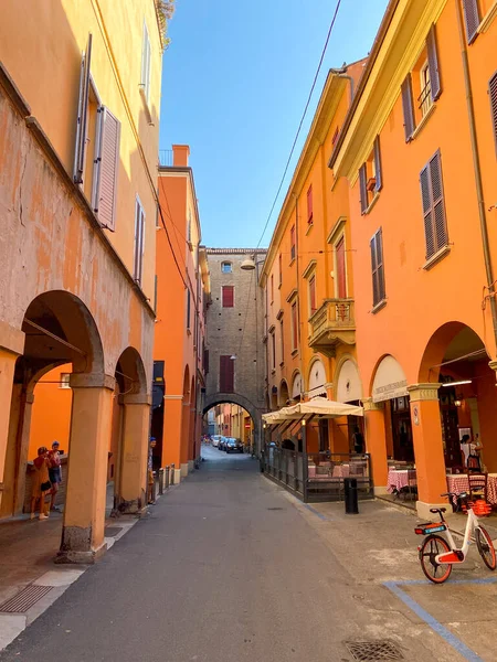 View Streets Old City Bologna Italy — Foto de Stock