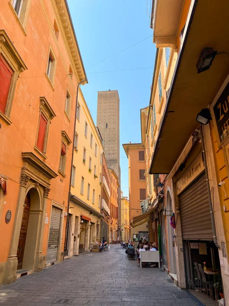 View Streets Old City Bologna Italy — ストック写真