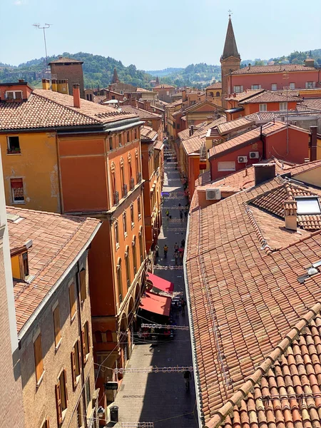 Looking Roofs Bologna Italy — Stockfoto