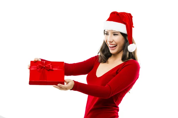 Santa Woman — Stock Photo, Image