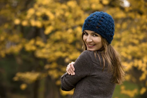 Disfrutando del otoño — Foto de Stock