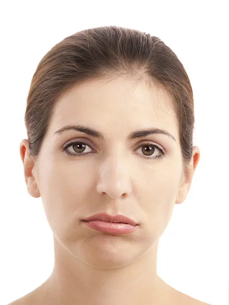 Sad expression — Stock Photo, Image