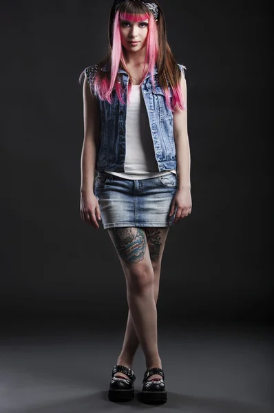 Punk ragazza — Foto Stock