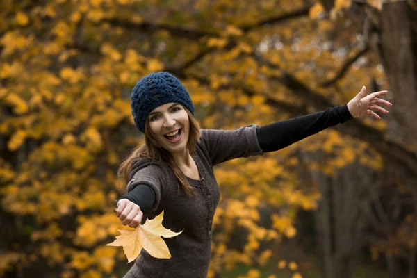 Den Herbst genießen — Stockfoto