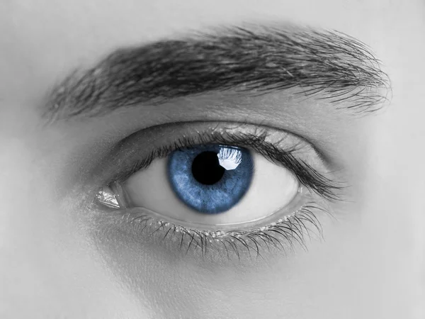 Blauw oog — Stockfoto