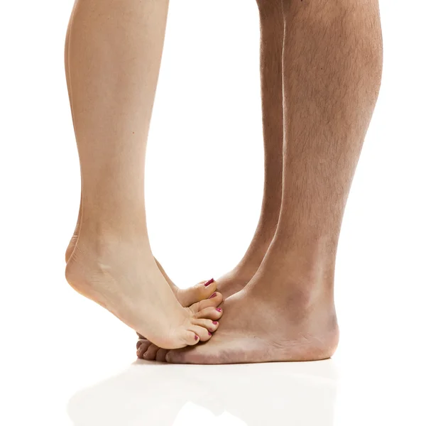 Ανθρώπινη πόδια — Φωτογραφία Αρχείου