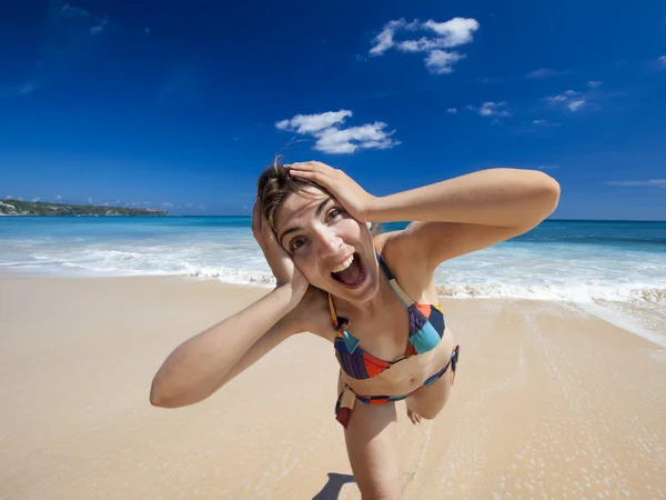 Aproveitando o verão — Fotografia de Stock