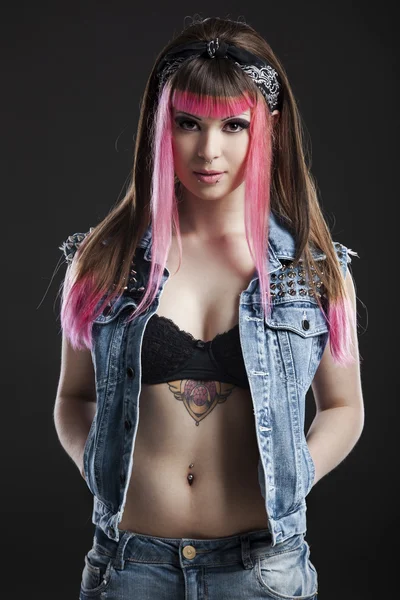 Chica punk — Foto de Stock