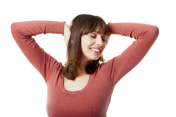 Mujer feliz — Foto de Stock