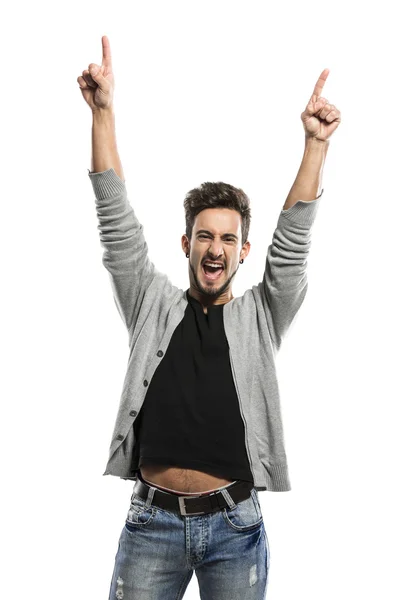 Happy young man — Stock Photo, Image