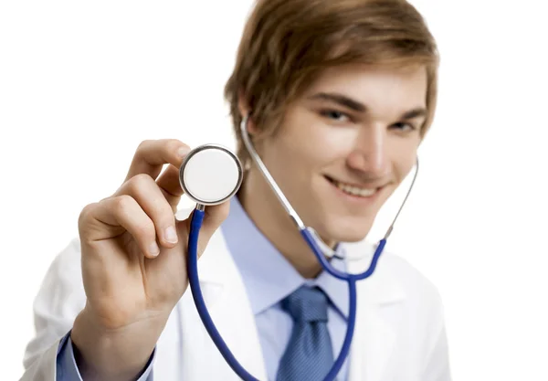 Médico jovem e bonito — Fotografia de Stock