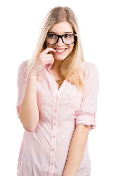 Nerd Girl — Stock Photo, Image