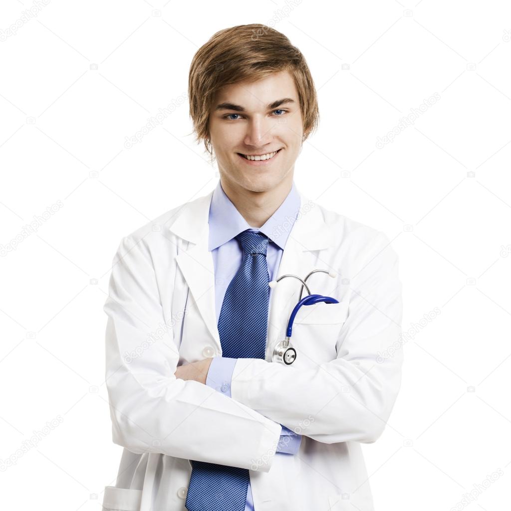 Young and handsome doctor