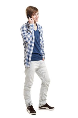 Telefonda konuşuyorlar.