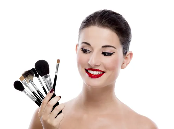 Make-up portrait — Stock Photo, Image