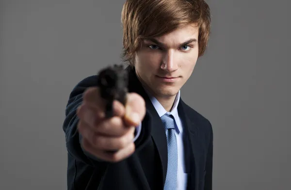 Business murder — Stock Photo, Image