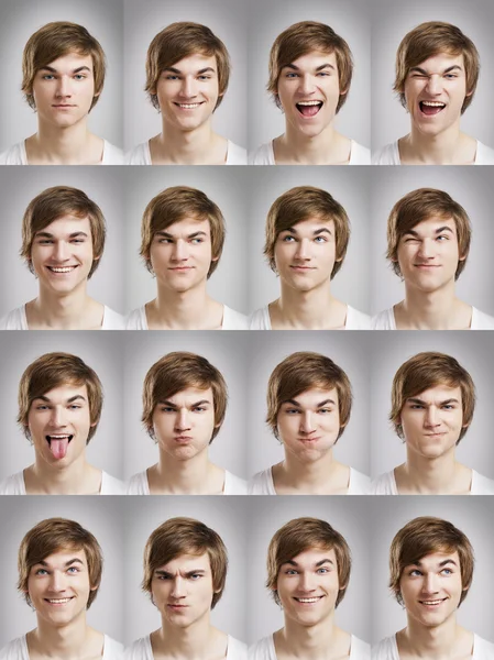 Young man portraits — Stock Photo, Image