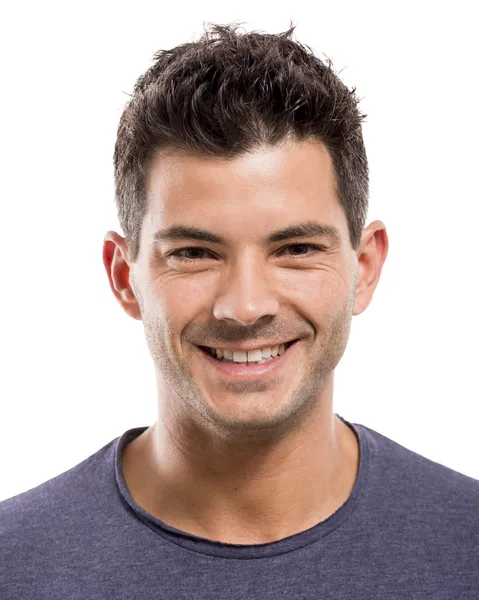 Handsome man smiling — Stock Photo, Image