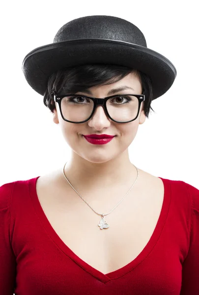 Nerd Girl — Stock Photo, Image