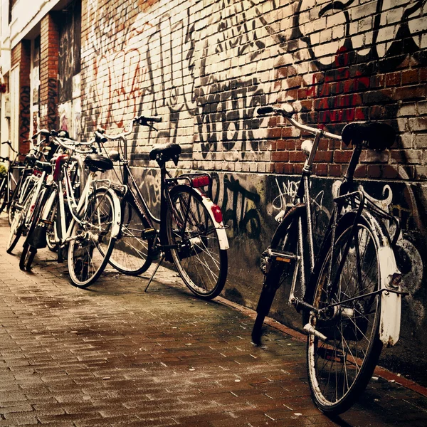 Holanda Bicicletas — Fotografia de Stock