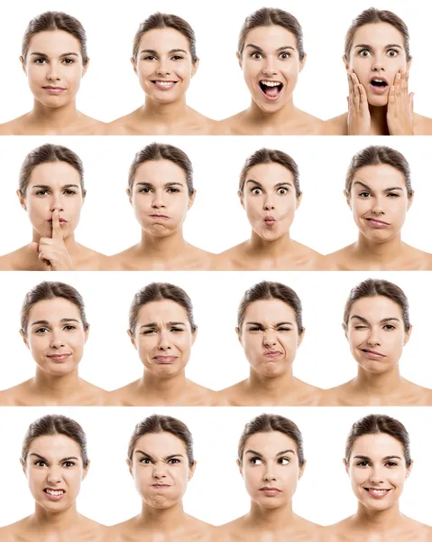 Different moods Royalty Free Stock Images