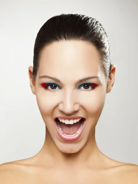 Make-up-Porträt — Stockfoto