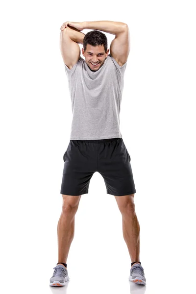 Hombre haciendo ejercicios —  Fotos de Stock