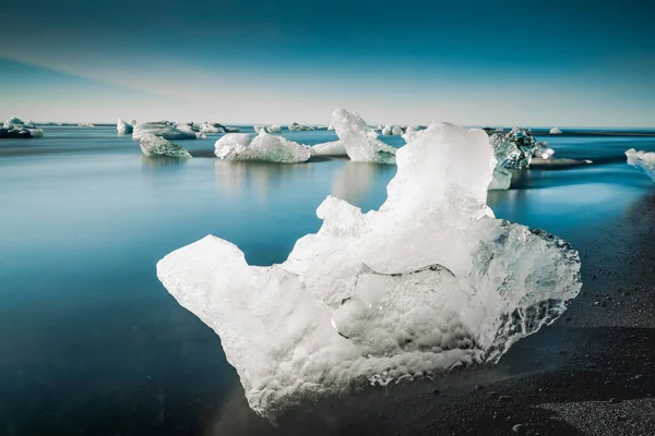 Csodálatos Jokulsarlon Glaciar Lagúna — Stock Fotó