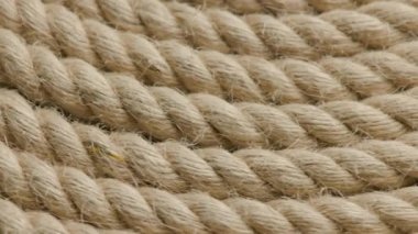spinning looped rotating background of coiled rope