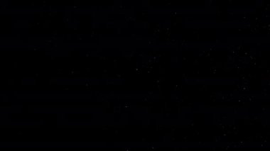 domestic dust particles flying in the air on black backgroundm unadorned real-life footage