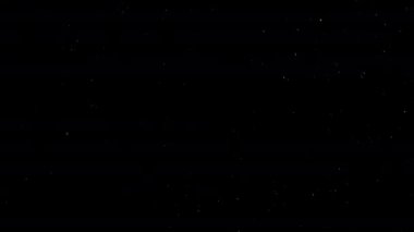domestic dust particles flying in the air on black backgroundm unadorned real-life footage