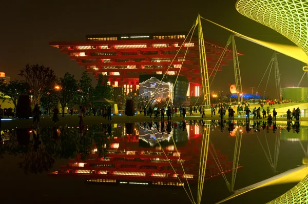 Expo china paviljoen — Stockfoto