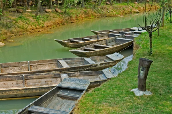 Barcos a remos — Fotografia de Stock