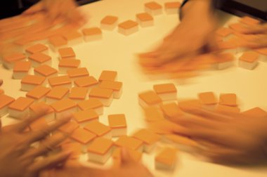 Mahjong oynamaya