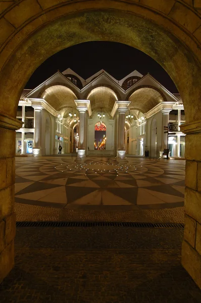 Římská architektura v fisherman wharf, macao — Stock fotografie