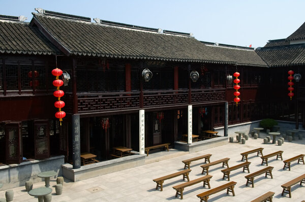 Architecture of Chinese pavilion